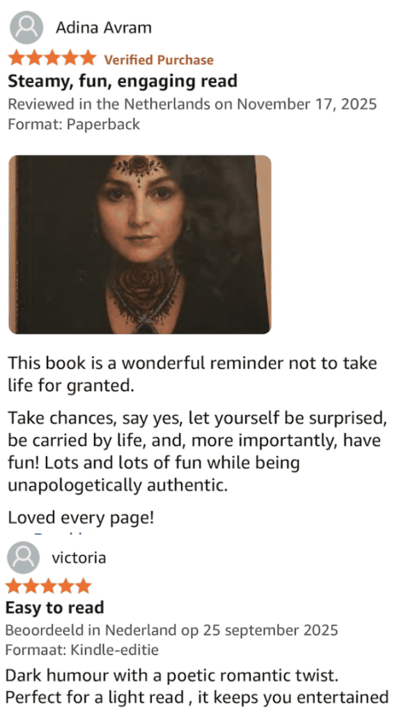 Reviews on Amazon of The Rose written by Carolina Casanova.